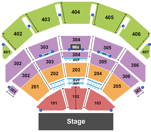 Dolby Live Lady Gaga Seating Chart